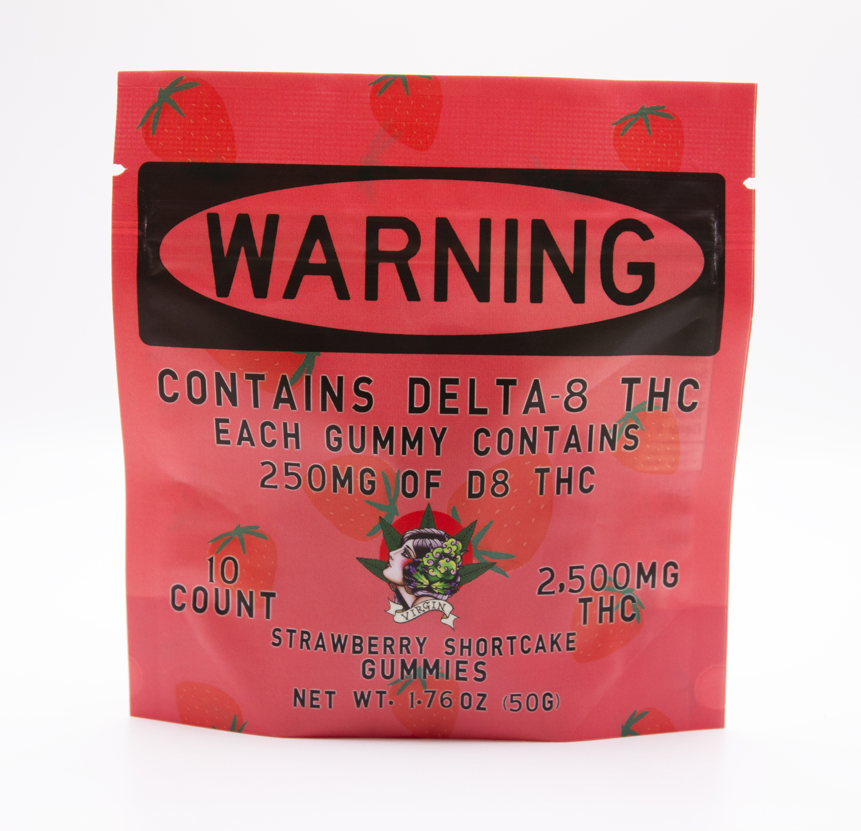 Strawberry Shortcake 250 mg Delta 8 gummies
