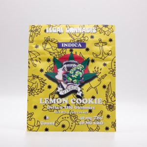 lemon cookie live rosin 5mg d9/cbd 8 ct.