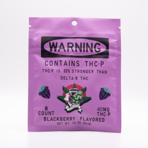 blackberry 5mg thc p 8 count gummy