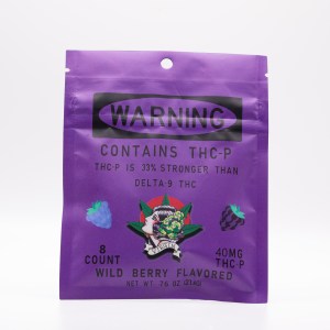 wild berry 5mg thc p 8 count gummy