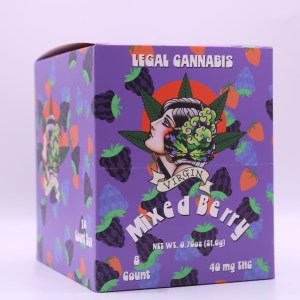 mixed berry 5mg d9 8 count (box of 10)