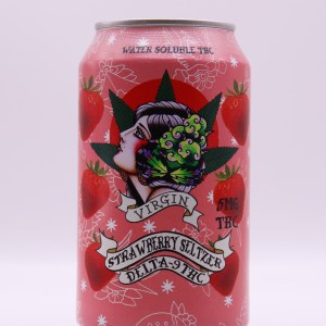 strawberry seltzer 5mg thc single can